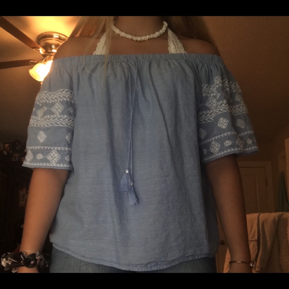 off the shoulder top